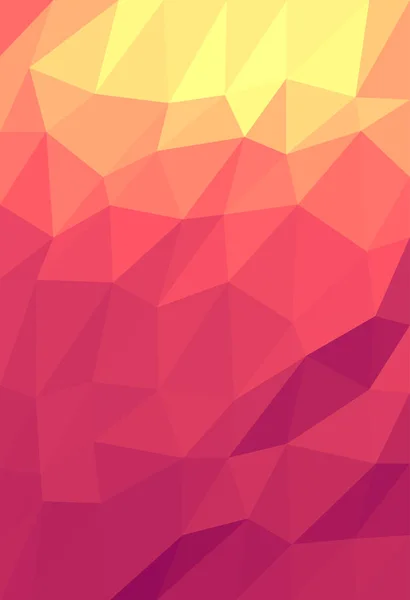 Mosaico triangular abstracto — Vector de stock