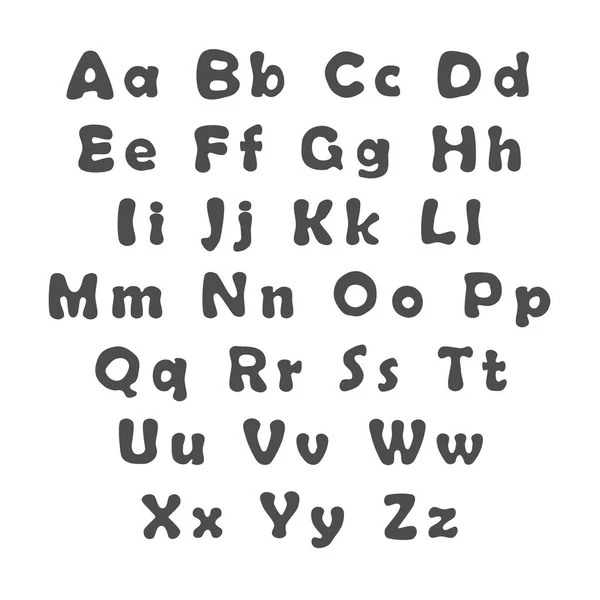 英文字母, 大写和小写字母 — 图库矢量图片