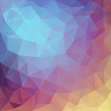 Soyut çokgen arkaplan