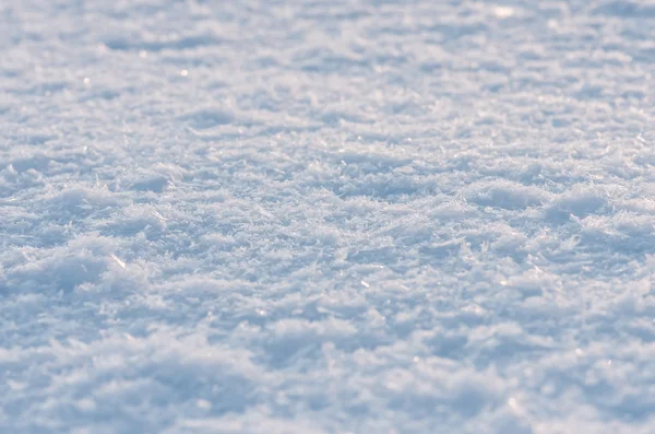 Vorabend Von Weihnachten Fielen Gefrorene Schneeflocken Natur Winter Hintergrund — Stockfoto