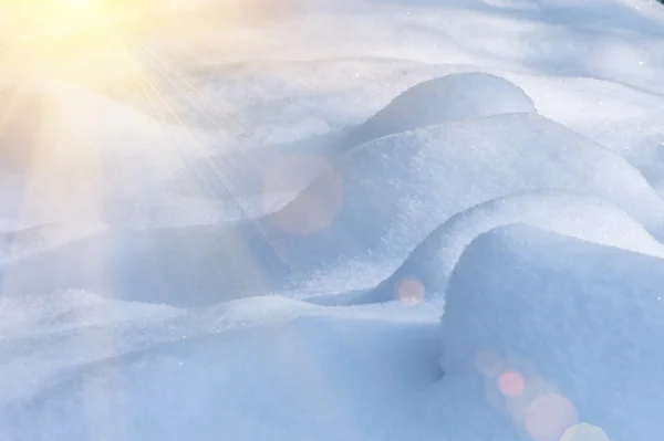 Desvios Neve Fofa Fresca Caíram Véspera Natal Fundo Inverno Natural — Fotografia de Stock