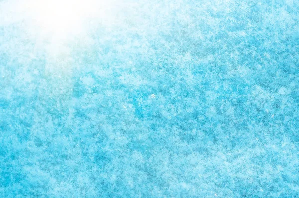 Χιόνι Εκχιονιστικό Και Τον Ήλιο Πριν Από Χριστούγεννα Closeup Φυσικό — Φωτογραφία Αρχείου