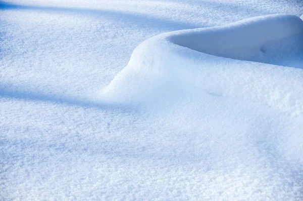 Snowdrift Snow Winter Park Winter Background — Stock Photo, Image
