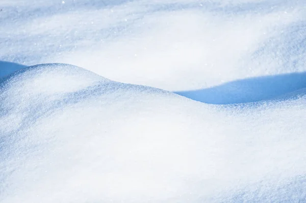 Beautiful Fresh Snow Pattern Minimalistic Style Winter Background Close Texture — Stock Photo, Image