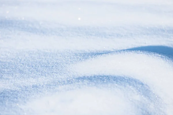 Beautiful Fresh Snow Pattern Minimalistic Style Winter Background Close Texture — Stock Photo, Image