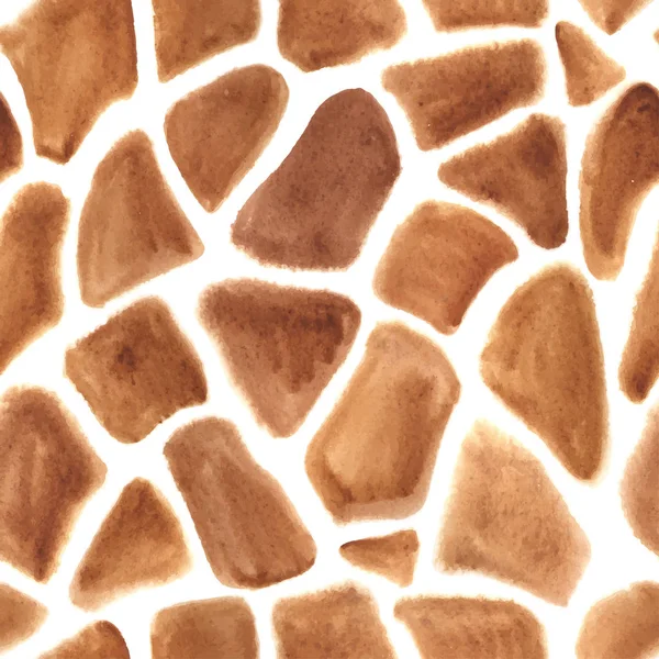 Giraffes spots seamless pattern — Stock Vector