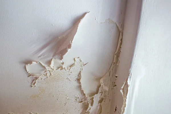 Peeling bathroom ceiling paint