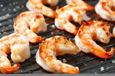 Izgara kaplan karides