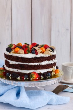 Çıplak Pasta krema ile