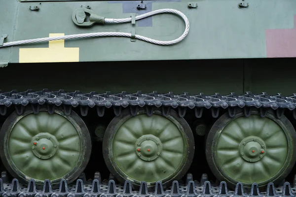 装甲軍用車両。体の一部。バック グラウンド — ストック写真