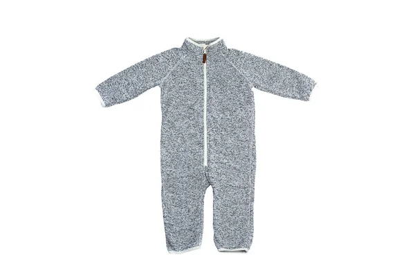 Knitted jumpsuit for baby — Zdjęcie stockowe