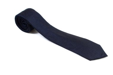 koyu mavi kravat küçük nokta çizimi