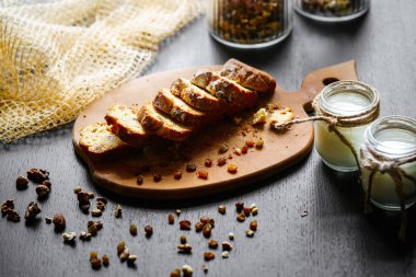 Güzel pişmiş tatlı hizmet