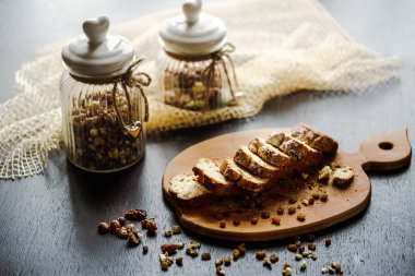 Güzel pişmiş tatlı hizmet