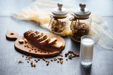 Güzel pişmiş tatlı hizmet