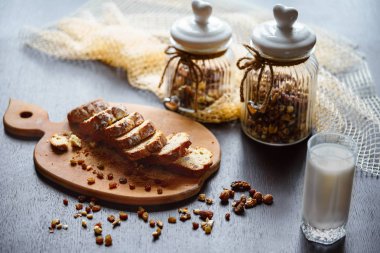 Güzel pişmiş tatlı hizmet