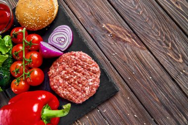 Burger hazırlanması