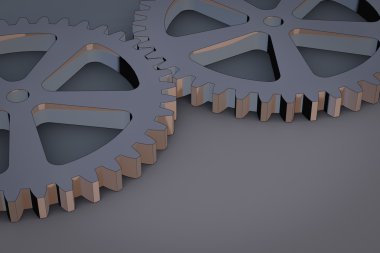 Gears'ı (3d çizgi film işleme)