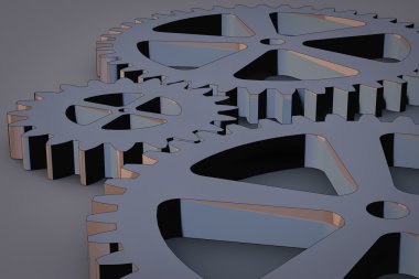 Gears'ı (3d çizgi film işleme)