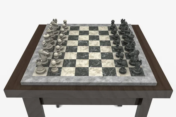 Gry w szachy — Zdjęcie stockowe