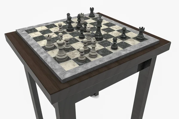 Un jeu d'échecs — Photo