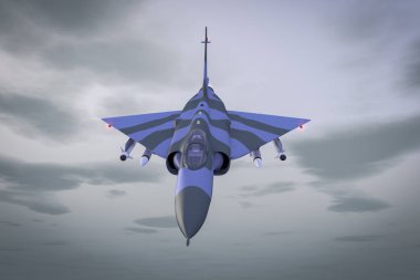 Bir jet avcı uçağı