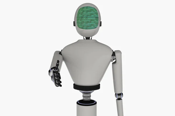 Ein moderner Roboter — Stockfoto