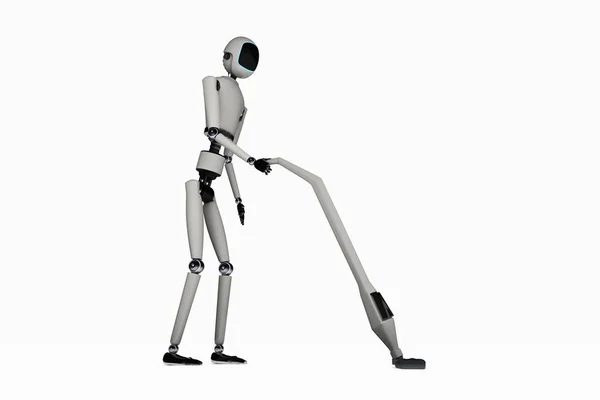 Un robot de limpieza — Foto de Stock