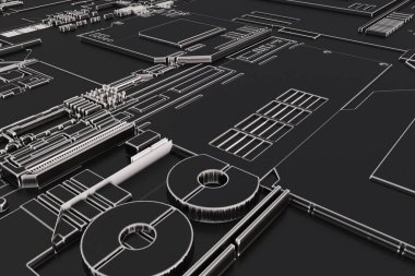 Fütüristik computer kurulu