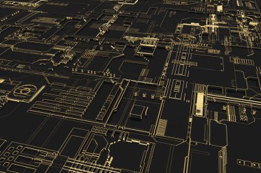 Fütüristik computer kurulu