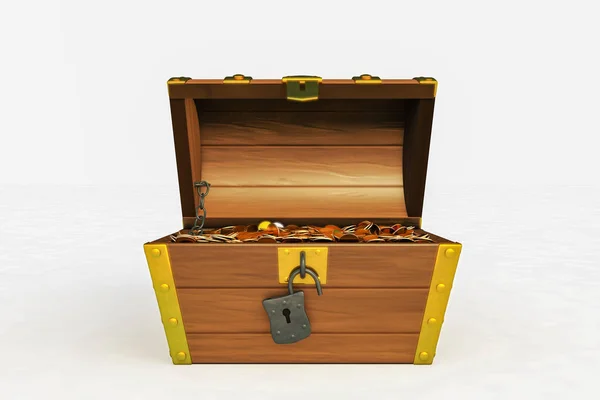 A mysterious treasure chest — Stock Photo, Image