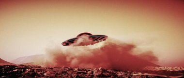 Mars 'a inen tanımlanamayan bir nesne (3D görüntüleme))