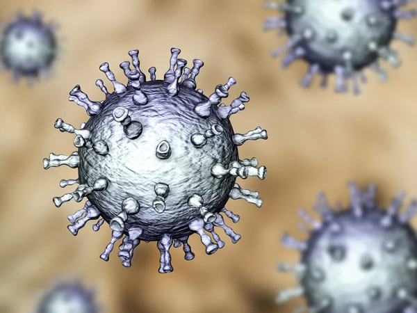 Illustration du virus varicelle-zona — Photo