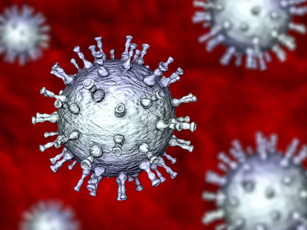 Varicella zoster virus illustration — Stockfoto