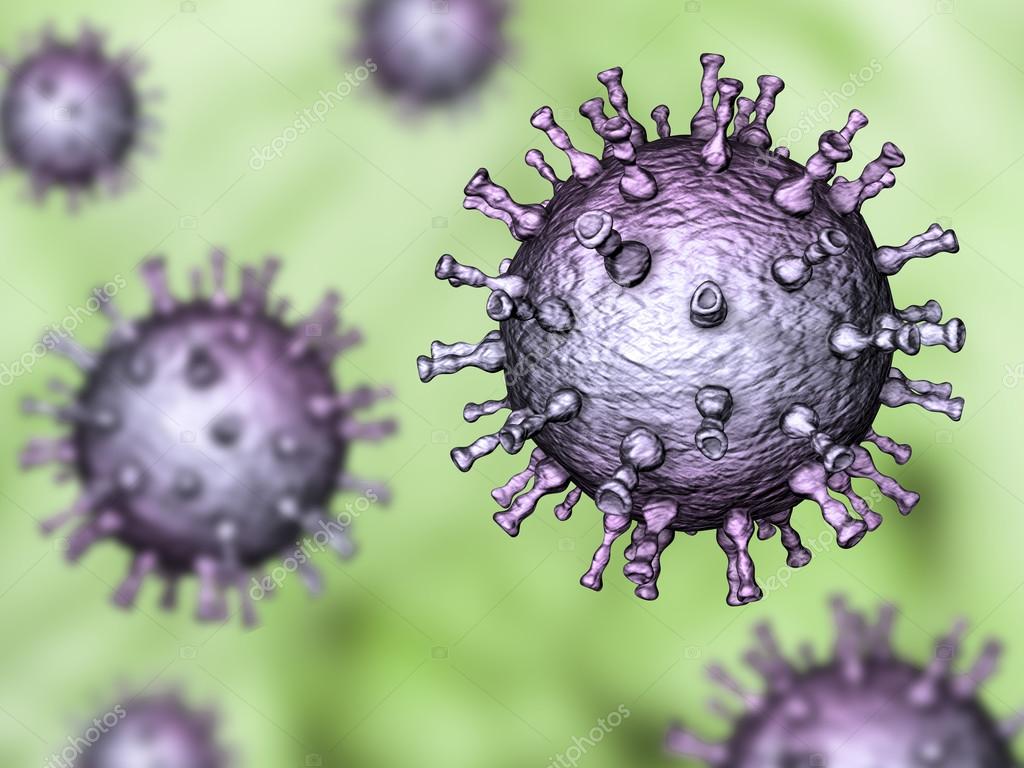 Varicela zoster virus ilustración — Foto de stock © katerynakon #125170982