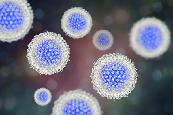 Hepatitis C virus model — Stock Photo, Image