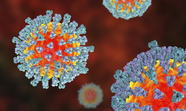 Wirus Odry. ilustracja — Zdjęcie stockowe