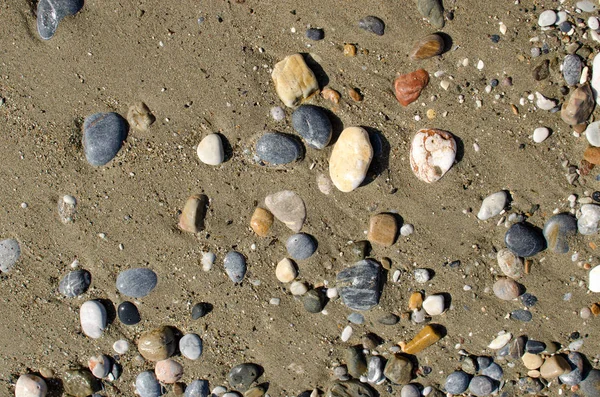 Fundo de pedras marinhas — Fotografia de Stock