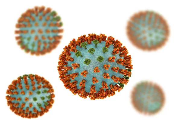インフルエンザ ウイルス H3m2 株 — ストック写真