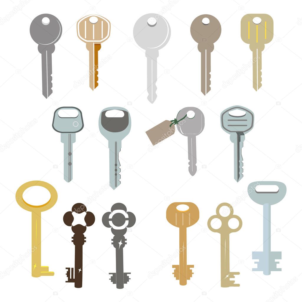 house key vector icon