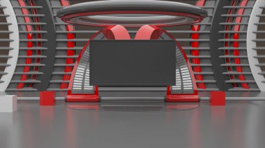 Sanal Stüdyo 10 K çözünürlük, 3d render ayarla