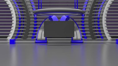 Sanal Stüdyo 10 K çözünürlük, 3d render ayarla