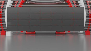 Sanal Stüdyo 10 K çözünürlük, 3d render ayarla