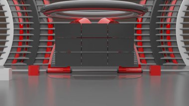 Sanal Stüdyo 10 K çözünürlük, 3d render ayarla