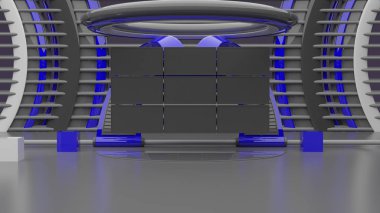 Sanal Stüdyo 10 K çözünürlük, 3d render ayarla