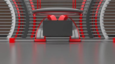 Sanal Stüdyo 10 K çözünürlük, 3d render ayarla