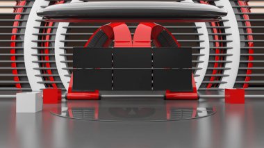 Sanal Stüdyo 10 K çözünürlük, 3d render ayarla