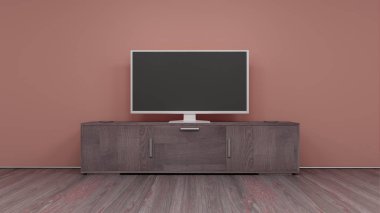 TV ekran 3d render