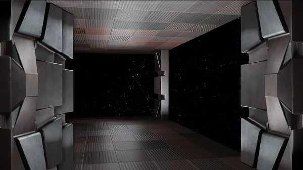 Alan çevre, karakter 3d renderin için comp hazır