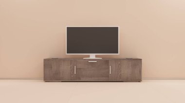 TV ekran 3d render